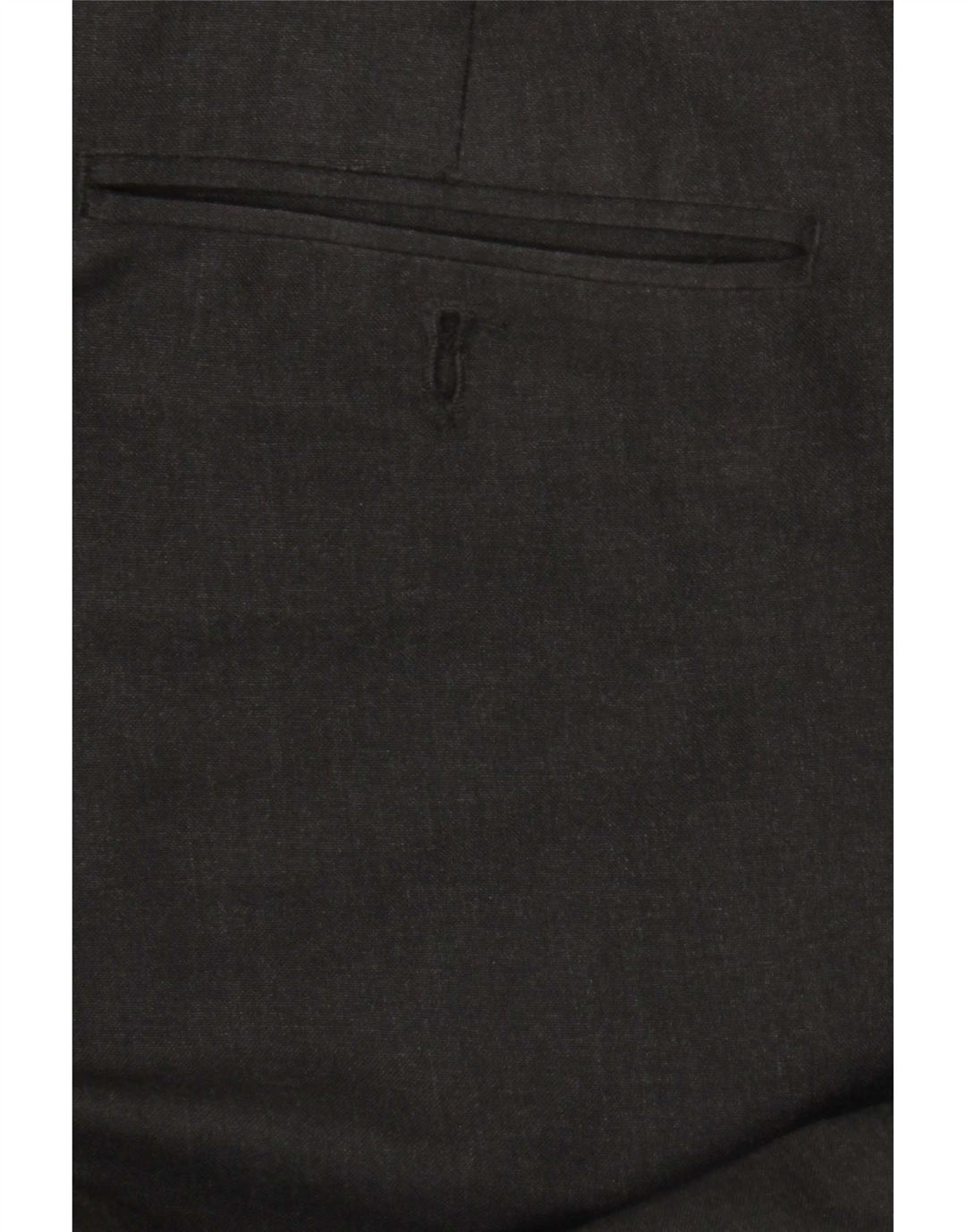 Marks & Spencer Pantalon de costume droit sur mesure pour homme W38 L31 Gris Polyester