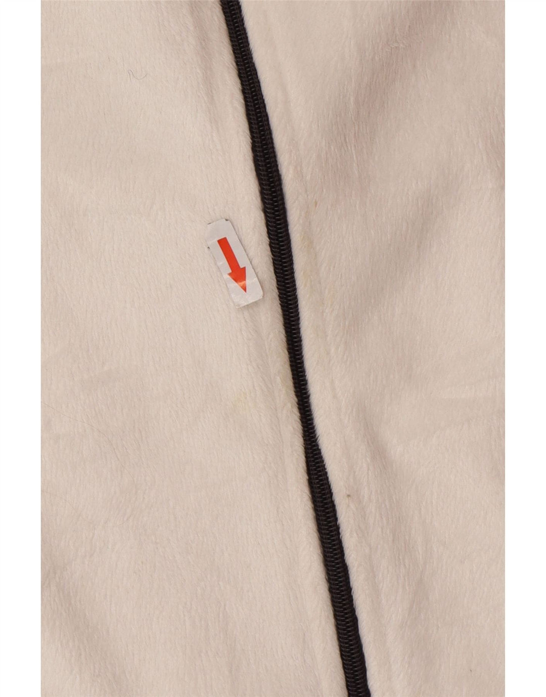 Fila Veste polaire pour femme UK 16 Large Blanc Colorblock Polyester