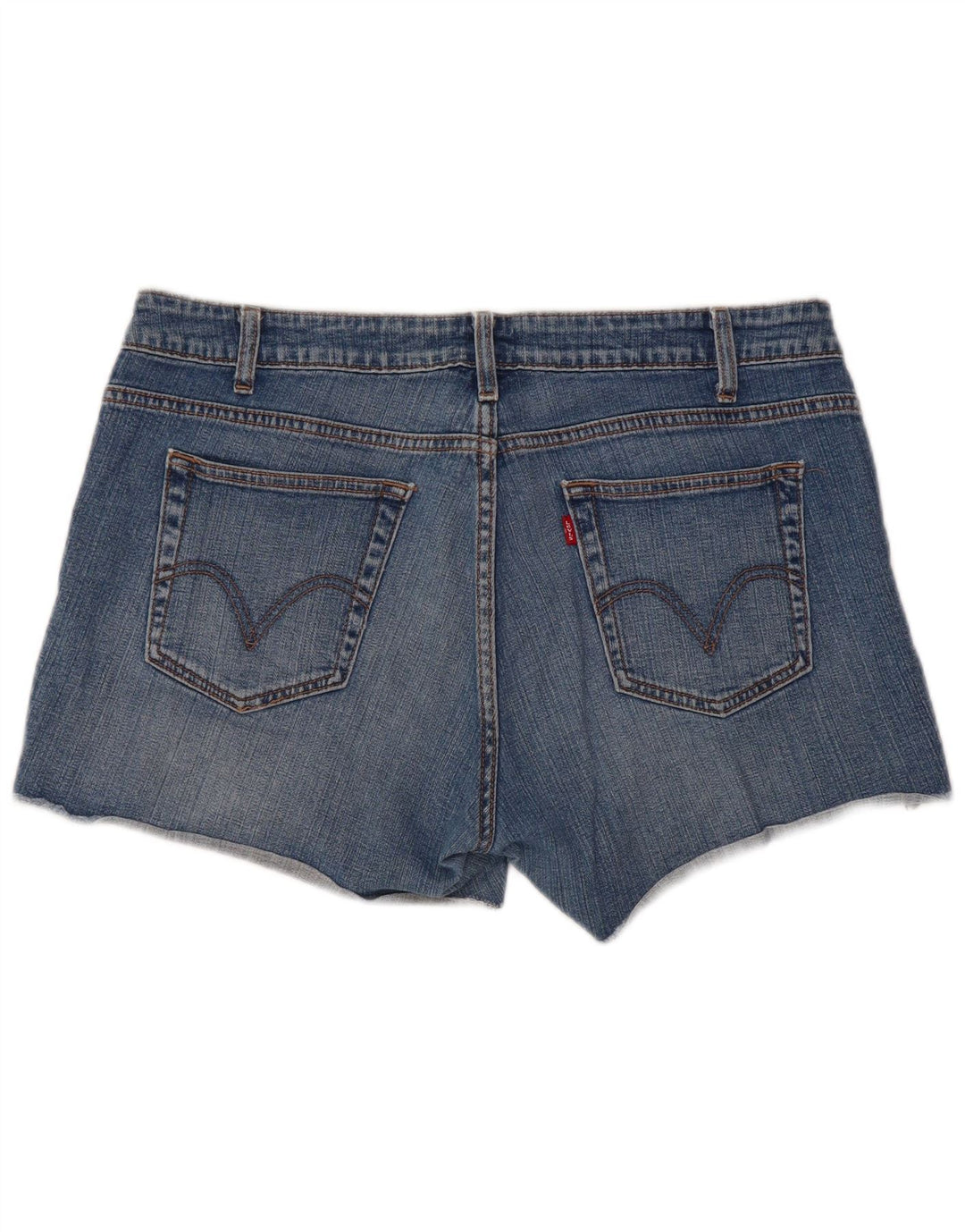 LEVI'S Short en Jean Femme W36 XL Bleu
