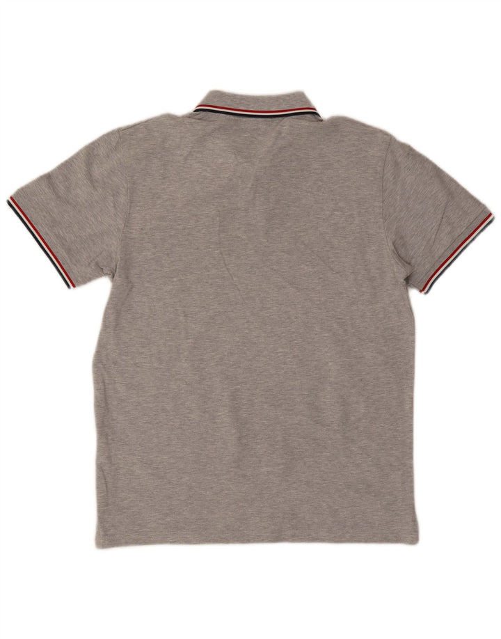 Gant Polo Homme Gris Moyen Rayé Coton