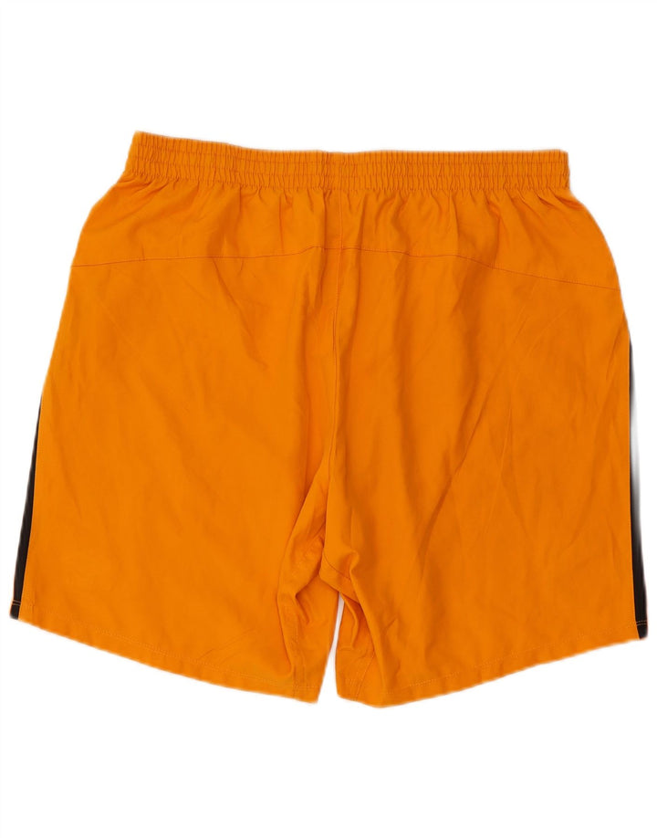 Umbro Short de Sport Graphique XL Homme Orange Colorblock Polyester