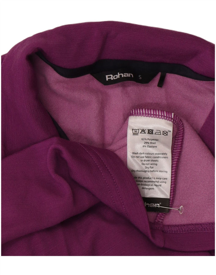 Rohan Veste de survêtement pour femme UK 10 Petit Violet Polyester