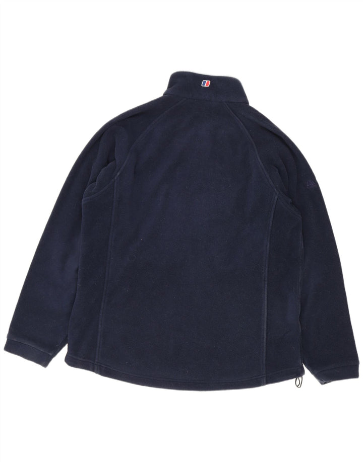 Berghaus Veste Polaire Femme UK 16 Large Bleu Marine Polyester