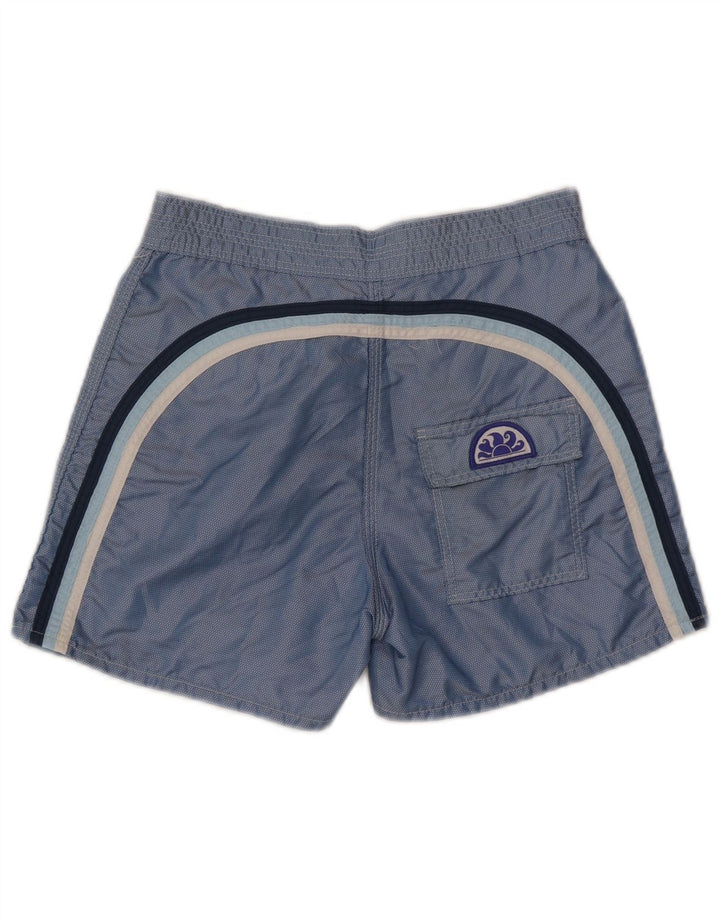 Sundek Short de bain homme petit nylon bleu