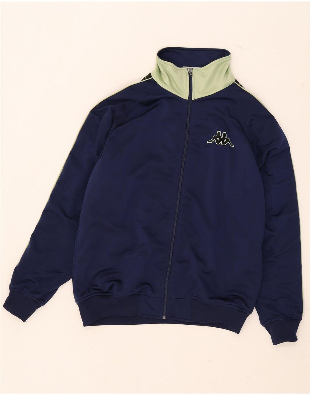 Kappa Veste de Survêtement Graphique Homme Small Bleu Marine Colorblock