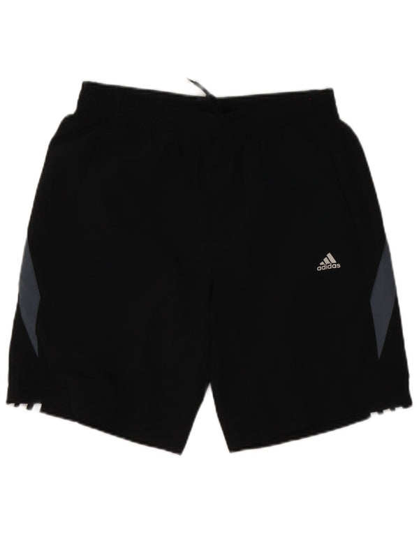 Adidas Short de sport Climalite pour homme Petit Noir Polyester Colorblock