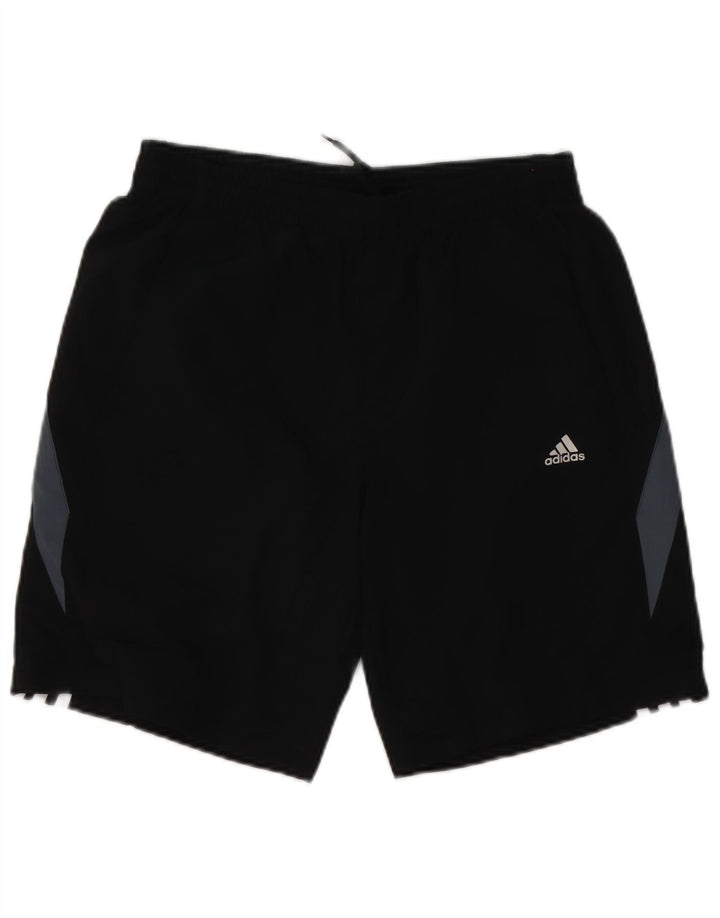 Adidas Short de sport Climalite pour homme Petit Noir Polyester Colorblock