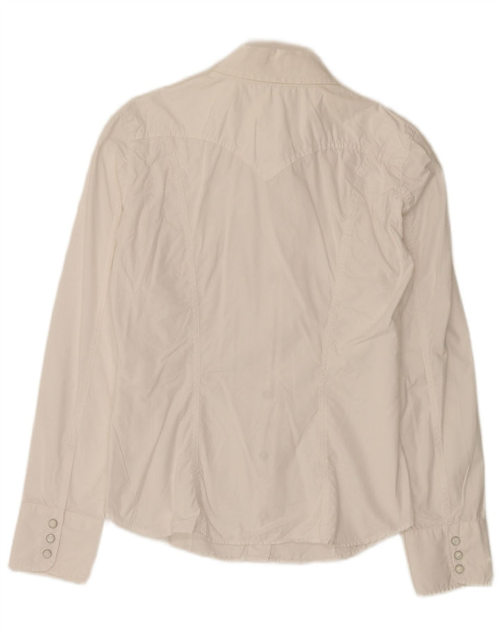 Gas Chemise Femme UK 14 Grand Blanc