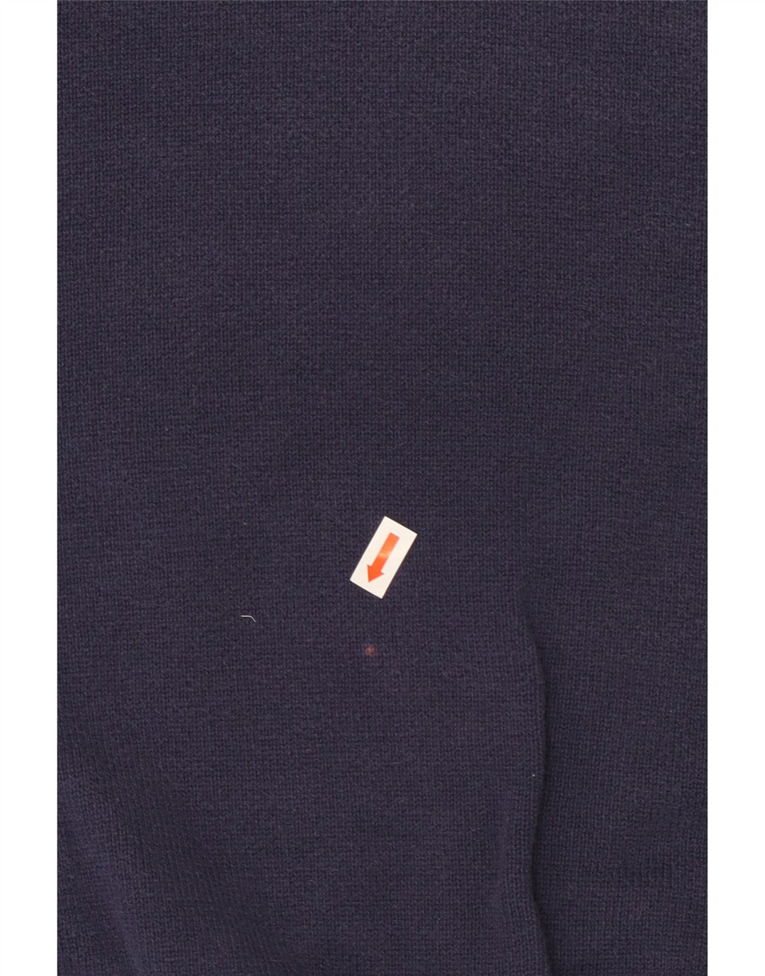 Marks & Spencer Pull coupe classique à col en V pour homme Bleu marine Taille L