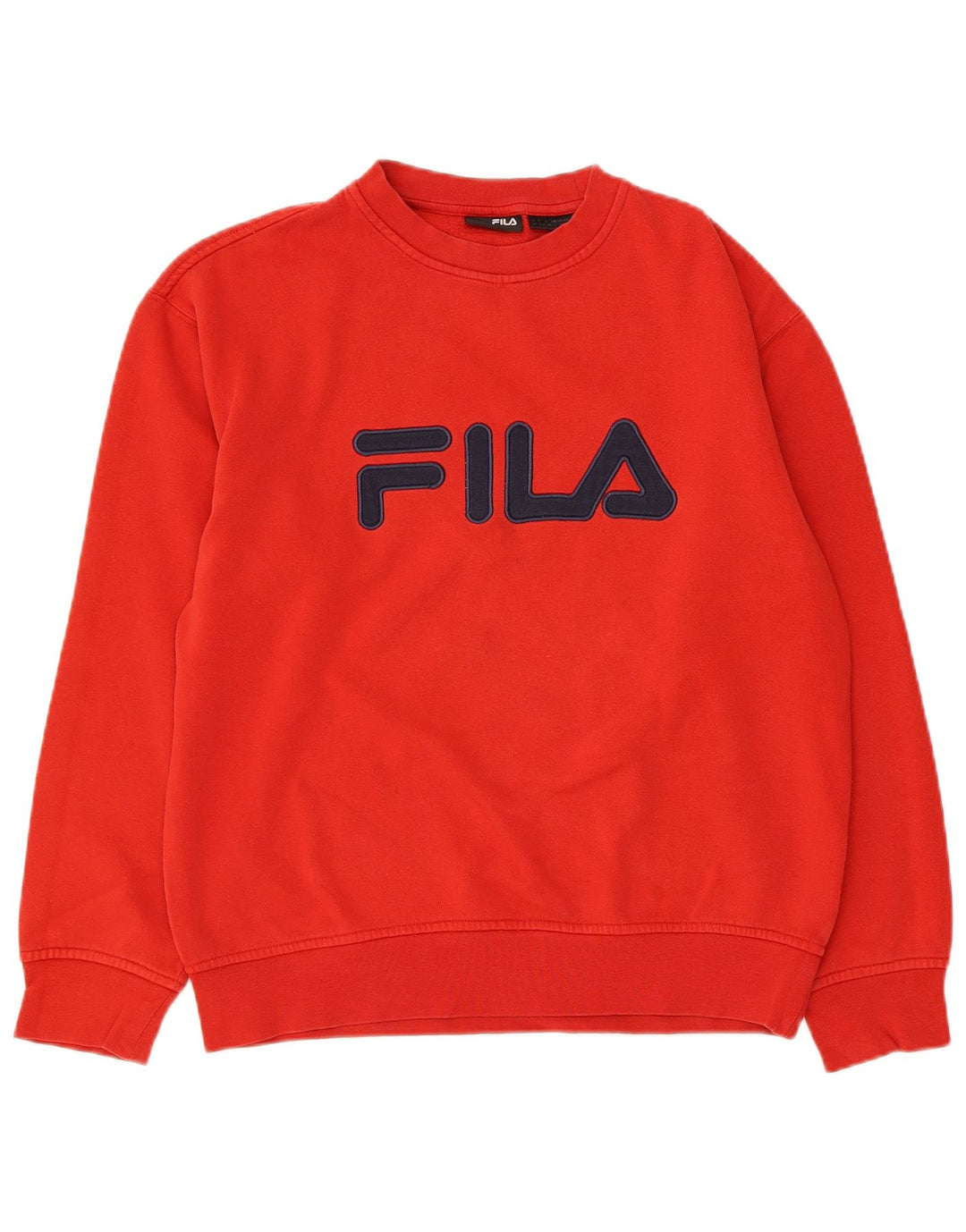 Fila Homme Graphic Sweatshirt Jumper Petit Rouge Coton