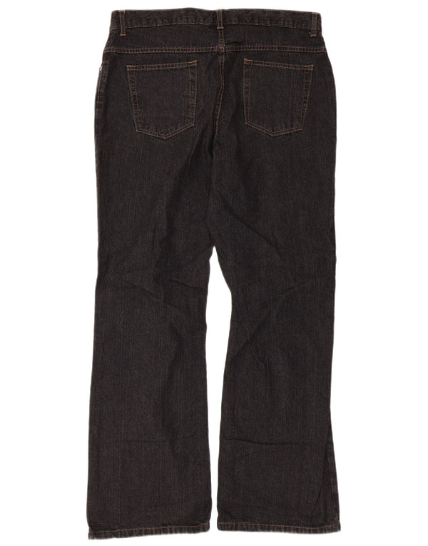 Marks & Spencer Jean bootcut pour femme UK 16 Large W34 L30 Coton noir