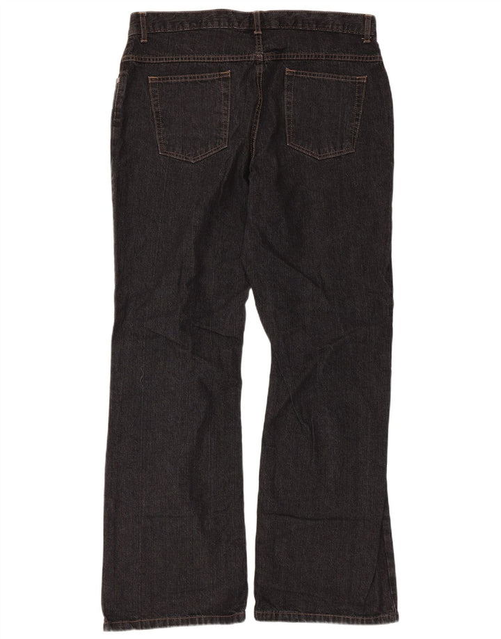 Marks & Spencer Jean bootcut pour femme UK 16 Large W34 L30 Coton noir