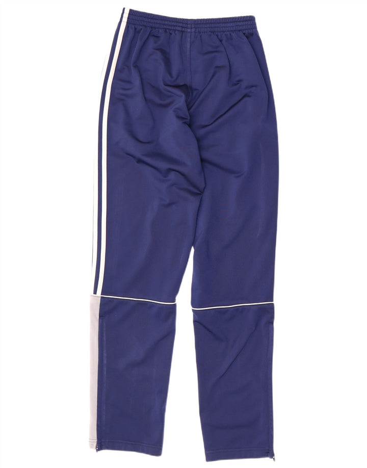 Adidas Pantalon de Survêtement Garçon 13-14 ans Bleu Colorblock Polyester