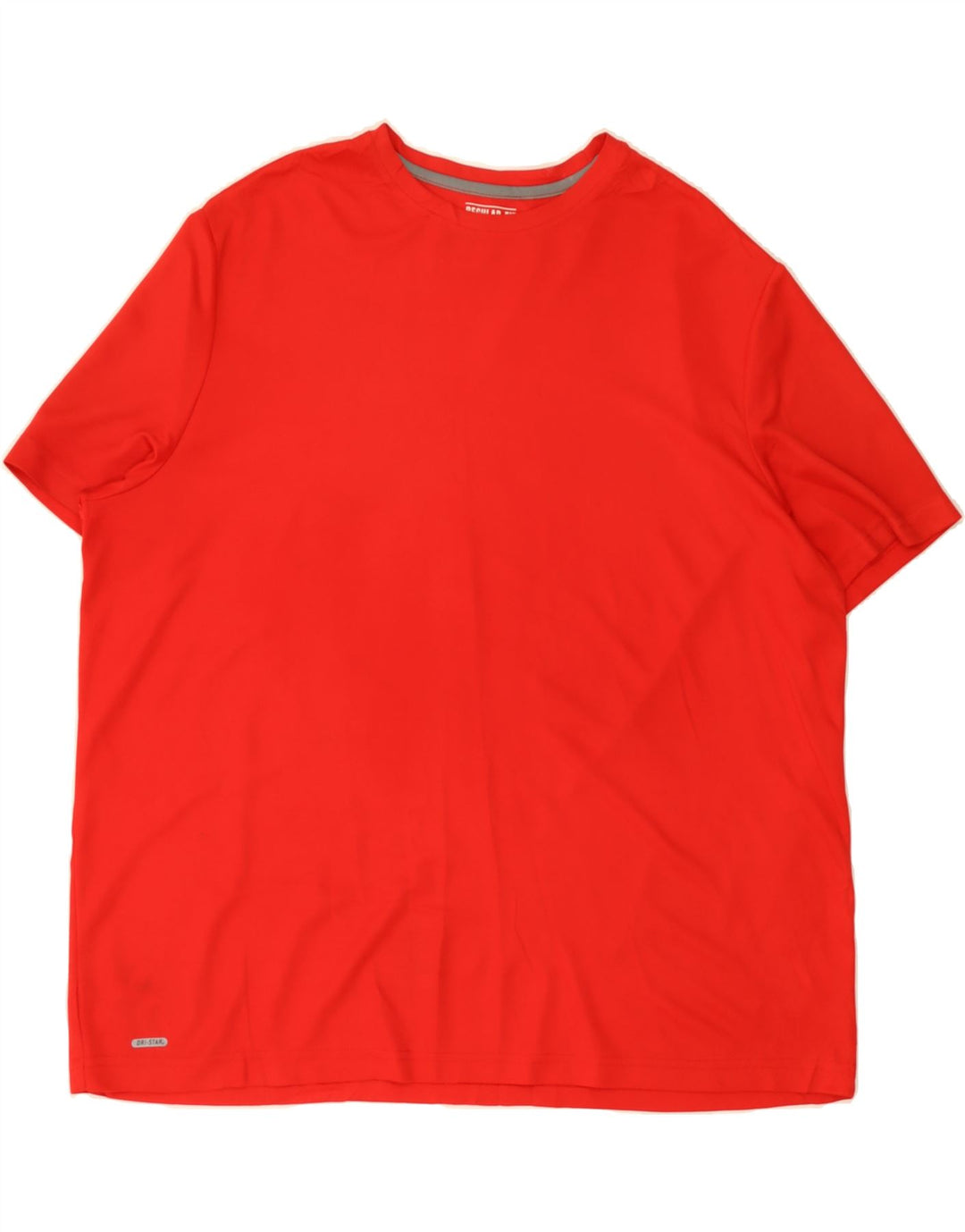 STARTER Mens Regular Fit T-Shirt Top UK 50/52 2XL Red Polyester Vintage Starter and Second-Hand Starter from Messina Hembry 