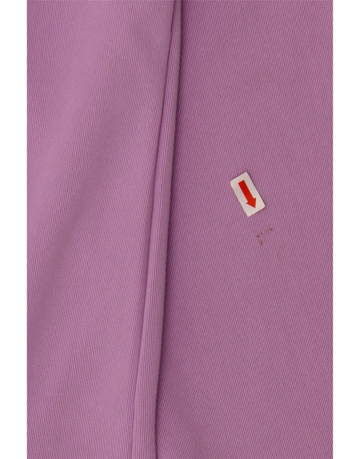 LOTTO Womens Tracksuit Top Jacket UK 22 3XL Purple Polyester
