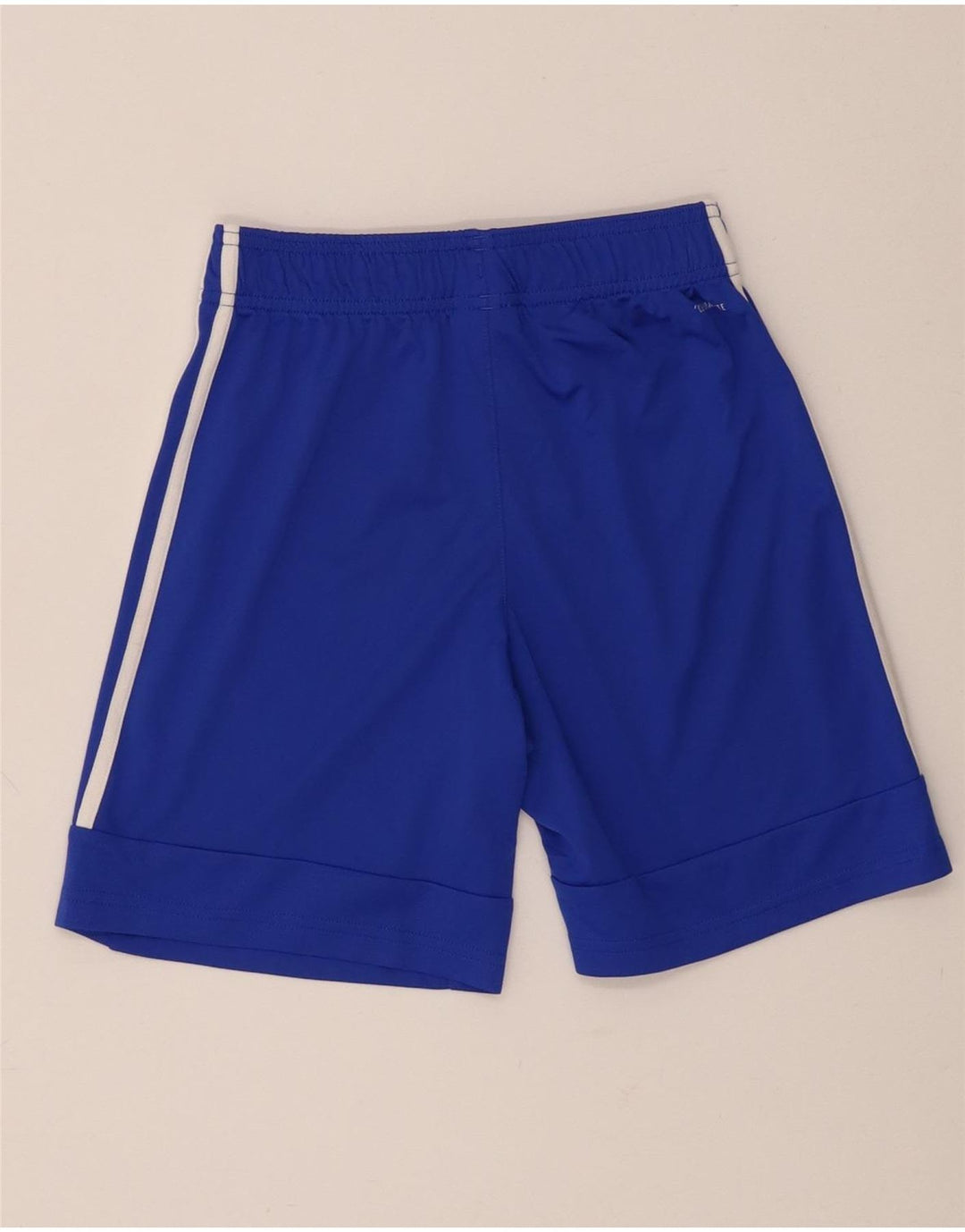 Adidas Garçon Climalite Sport Short 11-12 ans Bleu Polyester