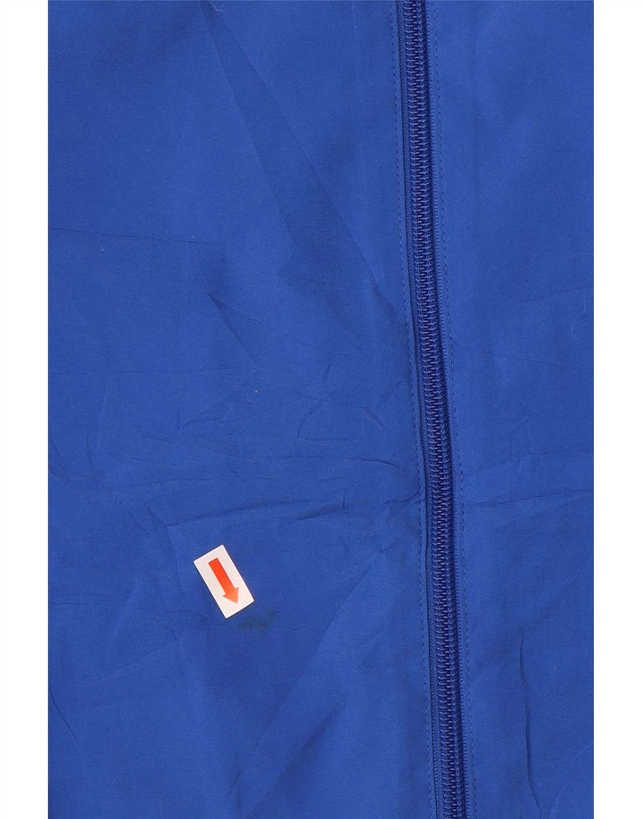 NIKE Veste de survêtement pour homme Large Bleu Colorblock Polyester