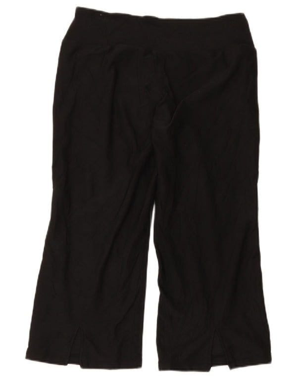 Nike Pantalon de survêtement Capri pour femme US 8/10 Noir moyen Polyester