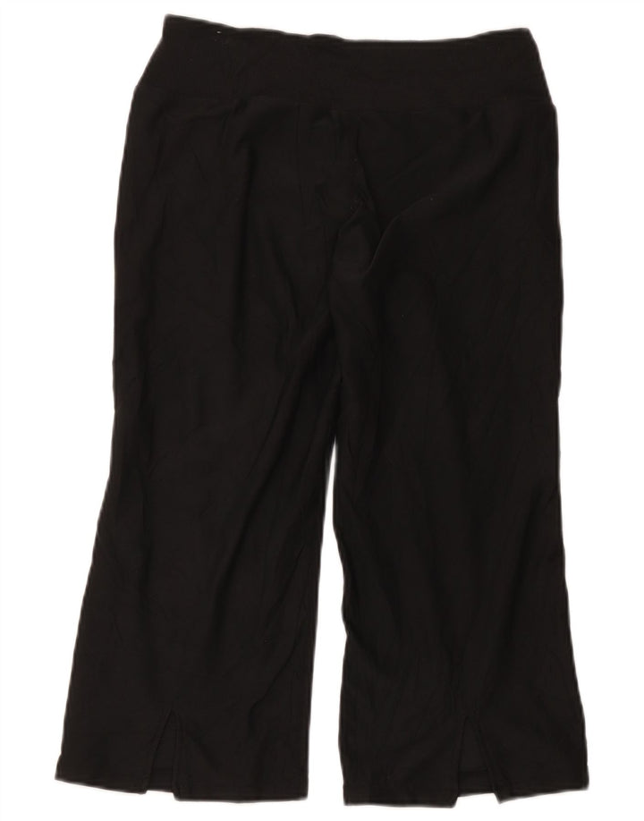 Nike Pantalon de survêtement Capri pour femme US 8/10 Noir moyen Polyester