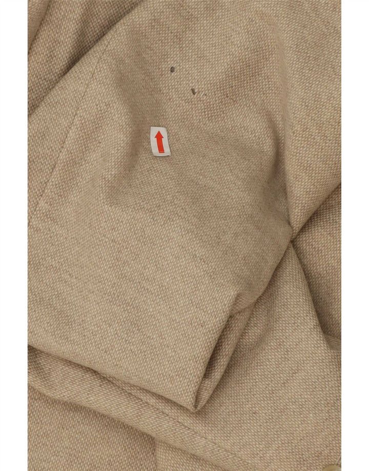 Hugo Boss Veste blazer à 2 boutons pour homme EU 52 XL Laine vierge beige