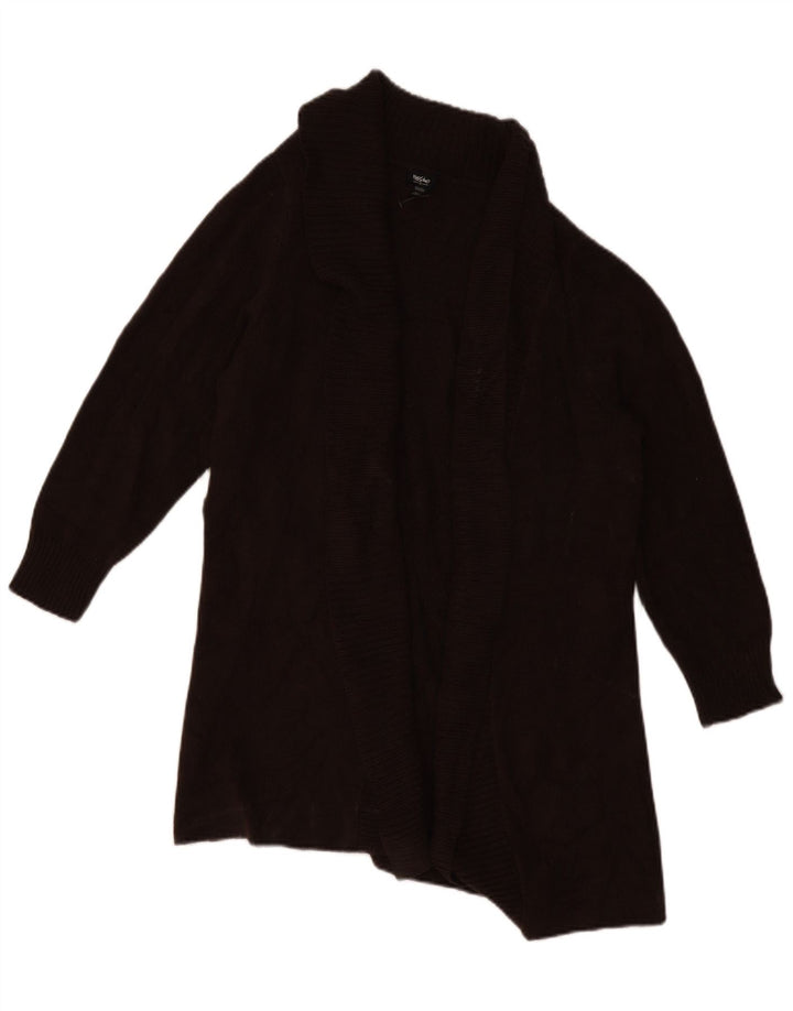Mossimo Pull Cardigan Ouvert pour Femme US 16 2XL Acrylique Marron