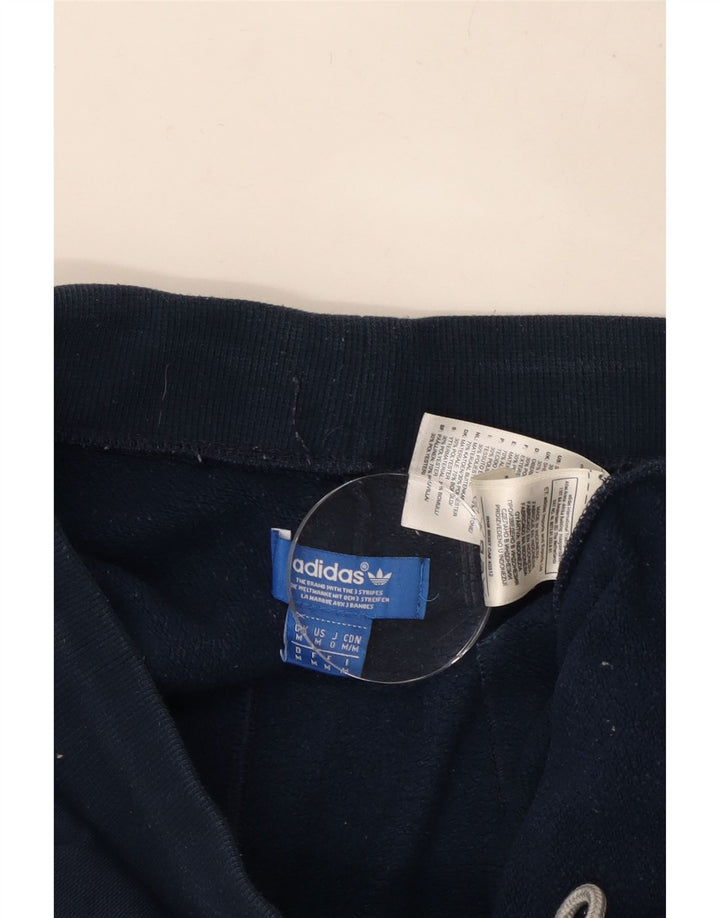 ADIDAS Pantalon de survêtement graphique pour homme en coton bleu marine moyen