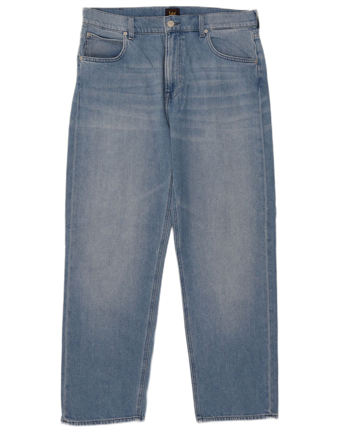 Lee Jean Droit Femme W34 L29 Bleu Coton