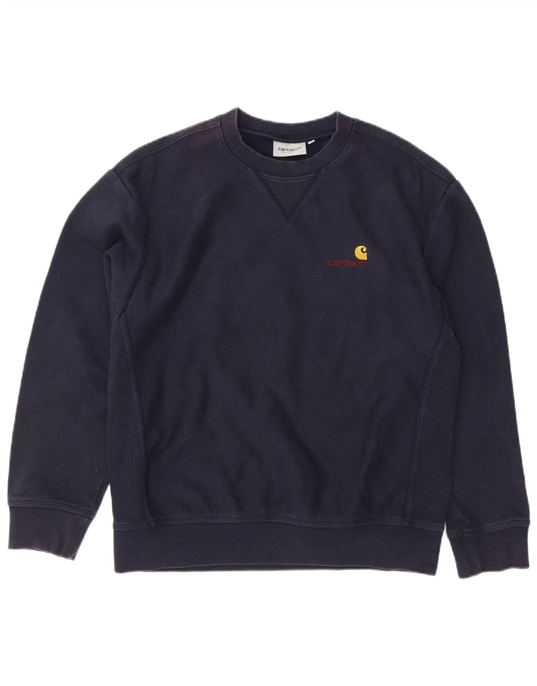 Carhartt Sweat-shirt pour homme en coton bleu marine moyen