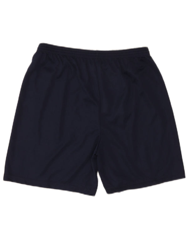 Errea Mens Sport Shorts Medium Navy Blue Polyester