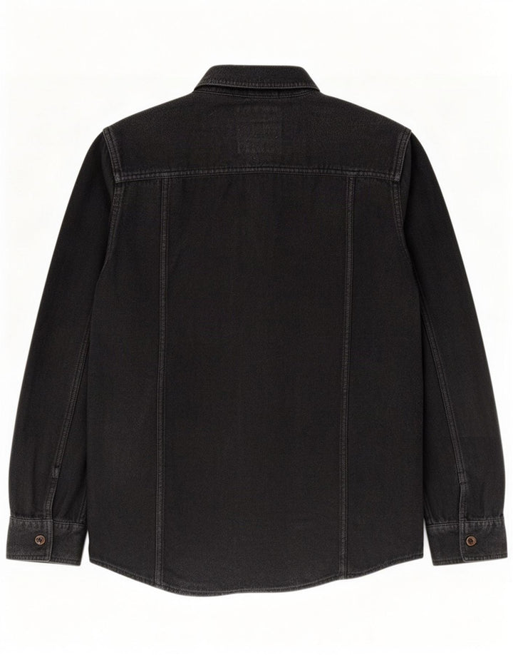 Vans Chemise en jean pour homme en coton noir moyen