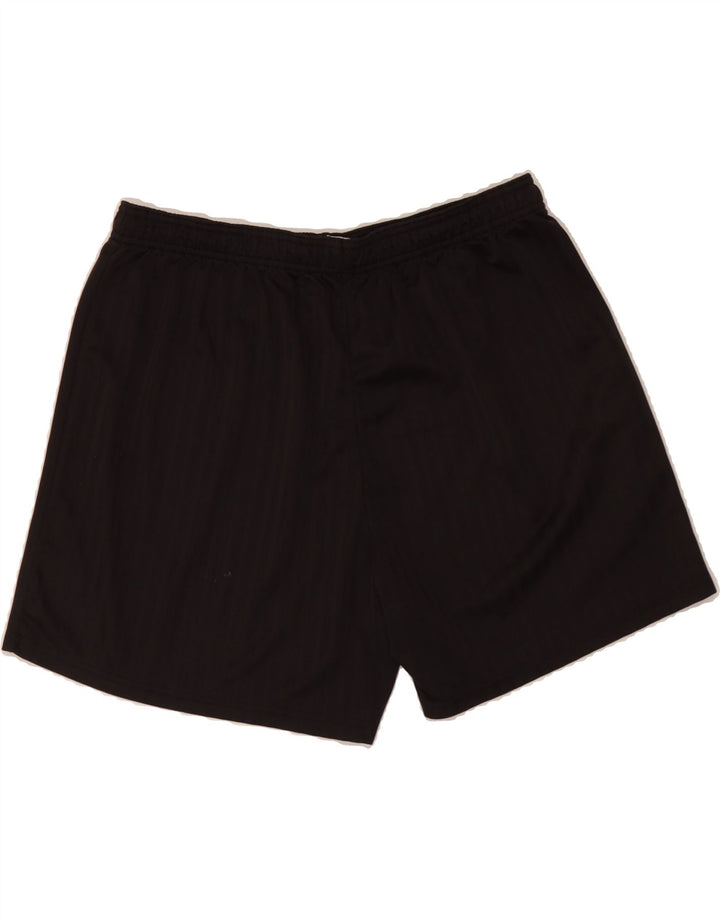 UMBRO Mens Sport Shorts Small Black Striped Polyester Vintage Umbro and Second-Hand Umbro from Messina Hembry 