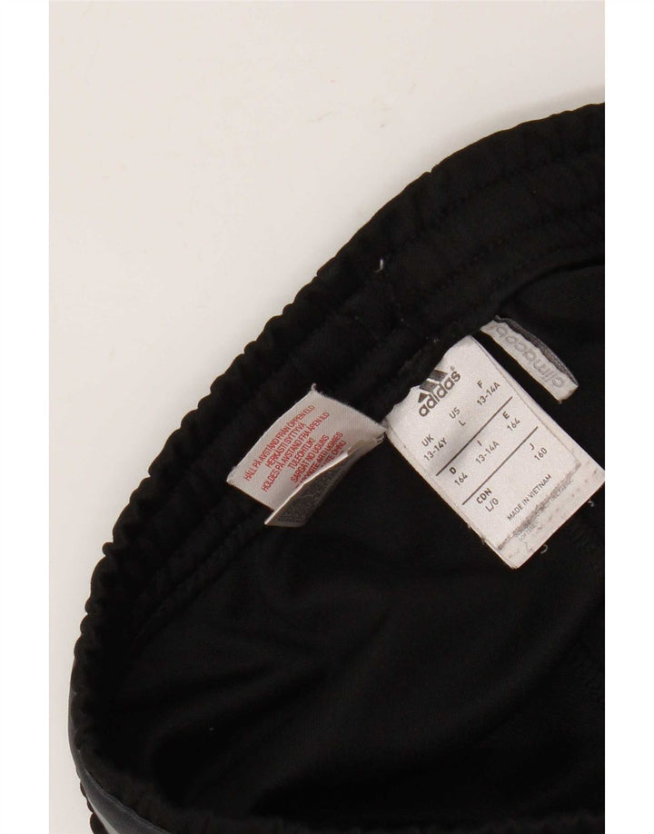Adidas Pantalon de Survêtement Climacool Garçon 13-14 Ans Noir Polyester