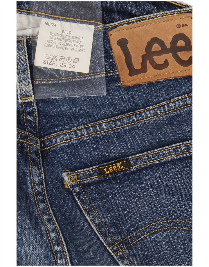 LEE Jean Bootcut Homme REED W29 L34 Bleu Coton