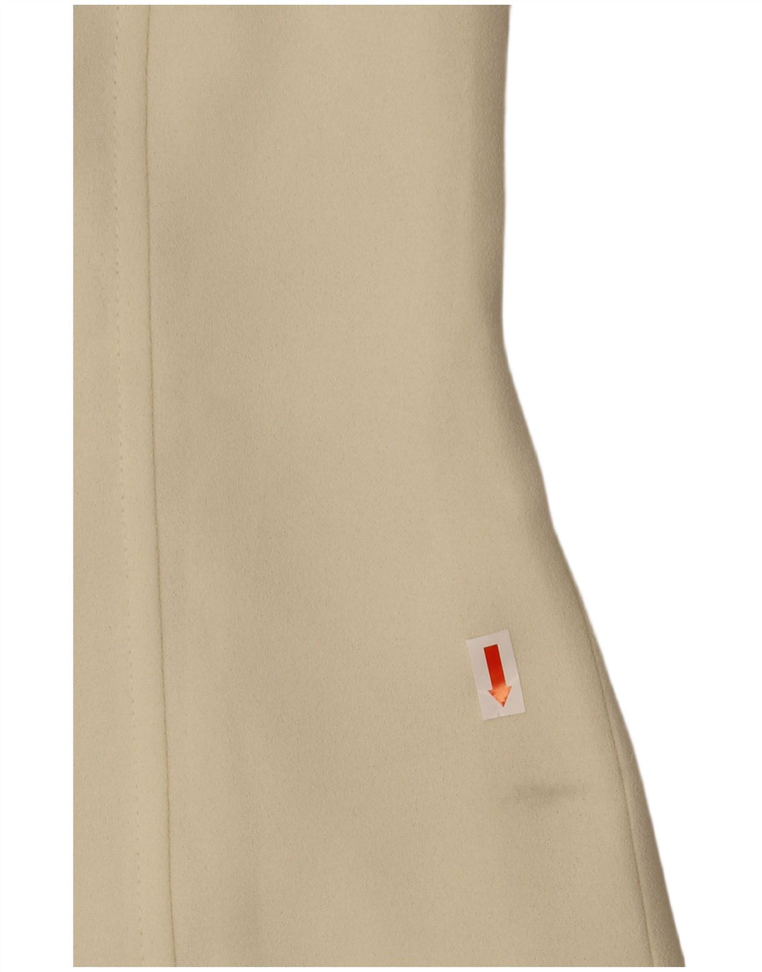 Marella Robe fourreau sans manches pour femme UK 8 Petit Polyester Blanc cassé