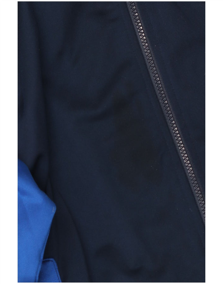 Lotto Veste de survêtement pour homme Taille L Bleu marine Colorblock Polyester