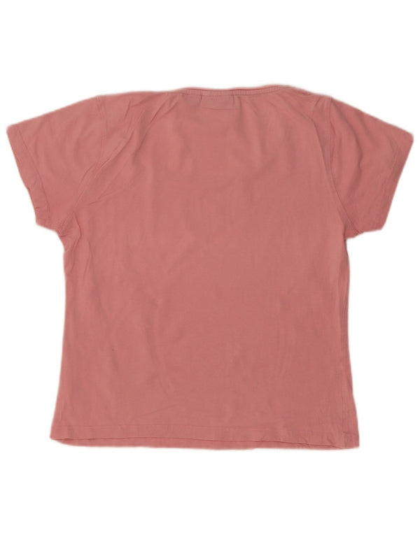 Fila T-shirt graphique pour femme UK 14 Large Rose