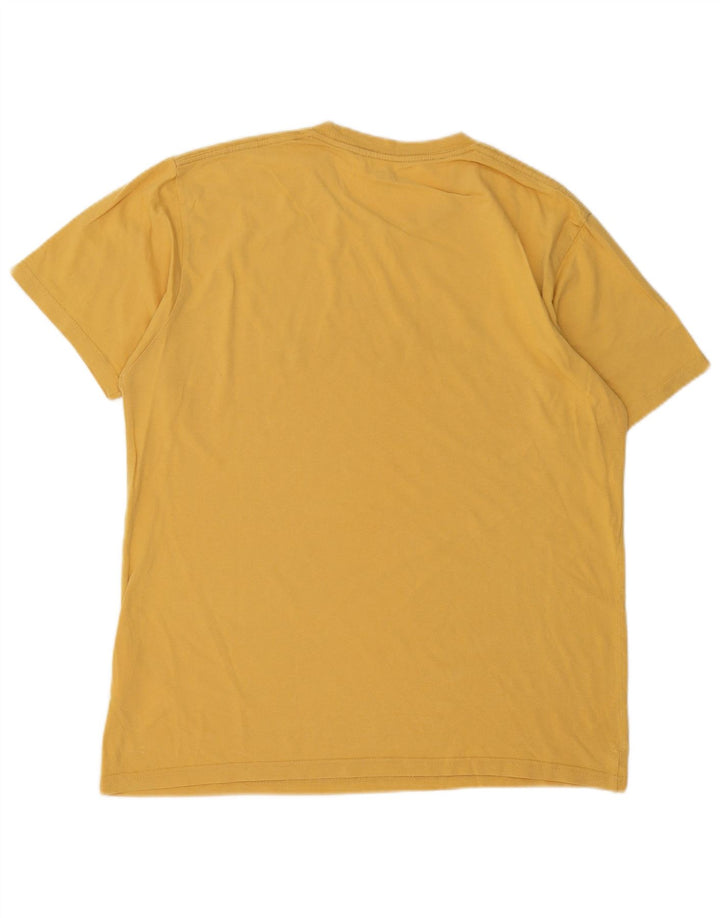 Vans T-Shirt Graphique Homme Jaune Moyen Coton