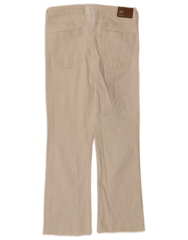 Zara Jean court pour femme EU 40 Medium W28 L25 Beige