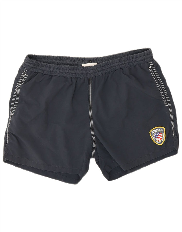 Blauer Short de Bain Homme Grand Nylon Bleu Marine