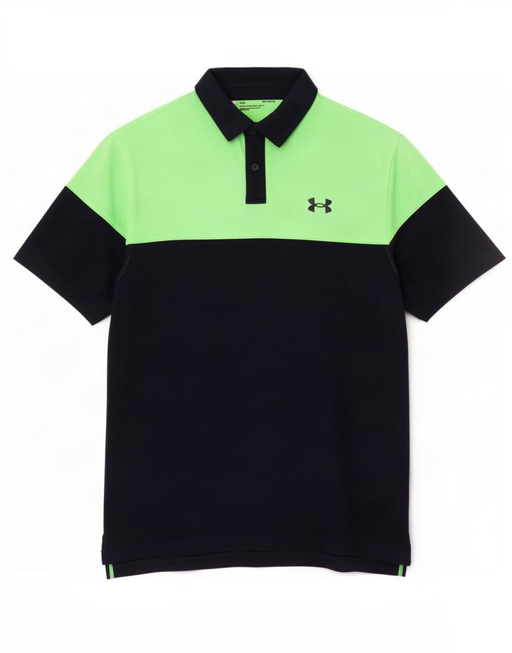 Under Armour Polo Homme Bleu Marine Moyen Colourblock