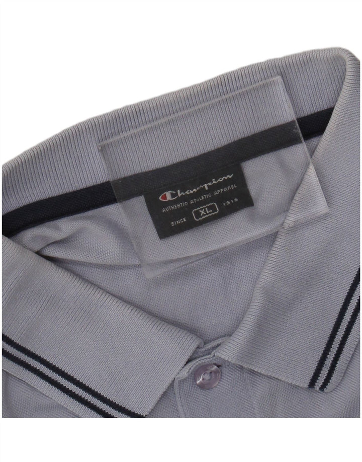 CHAMPION Polo Homme XL Bleu