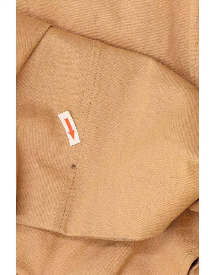 Zara Trench Femme UK 12 Coton Beige Moyen