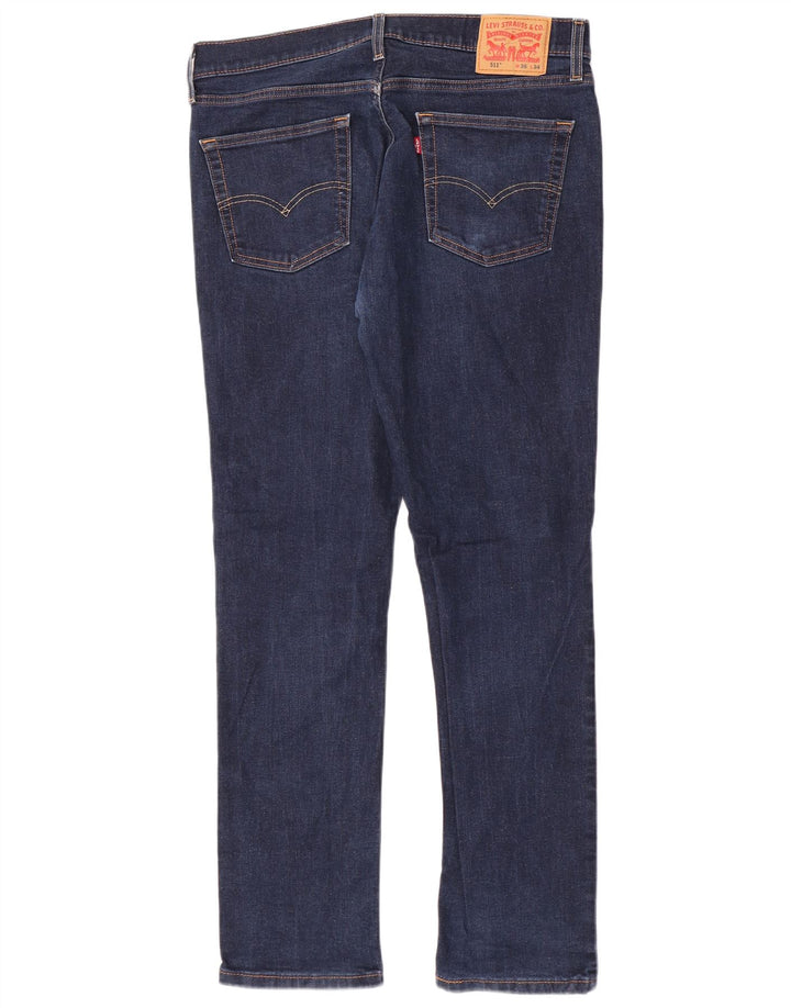 Levi's Jean Slim 511 Homme Bleu W36 L34 Coton