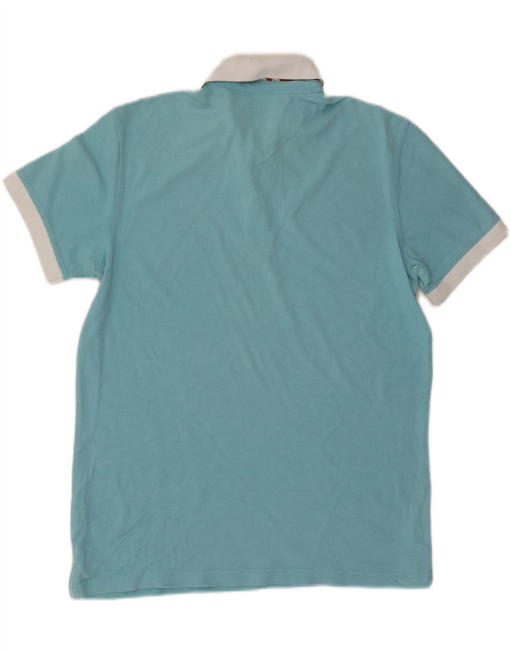 NAPAPIJRI Polo Homme XL Bleu Colorblock Coton