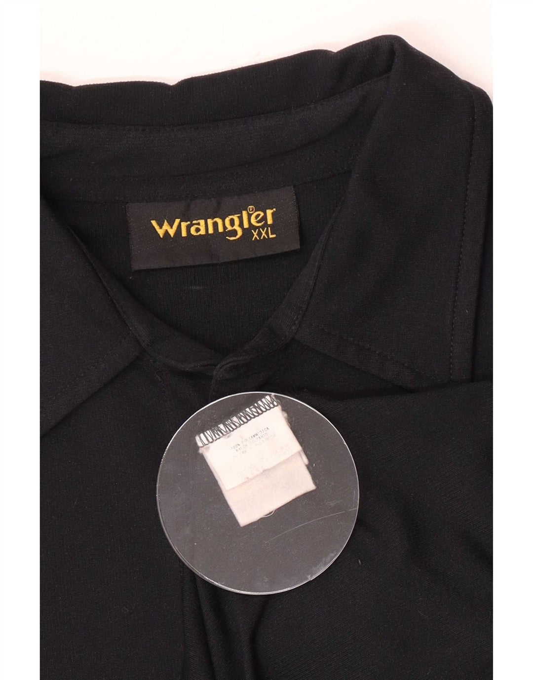 Wrangler Chemise à manches courtes pour homme 2XL Noir Polyamide