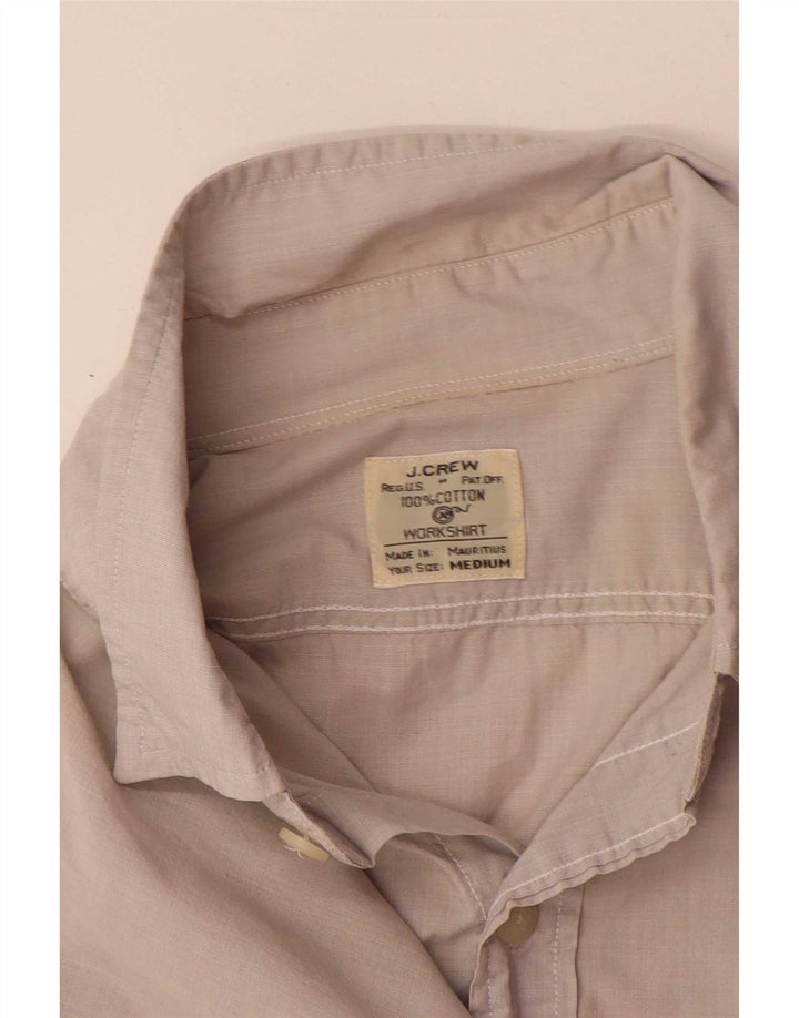 J. Crew Chemise Homme Coton Beige Moyen