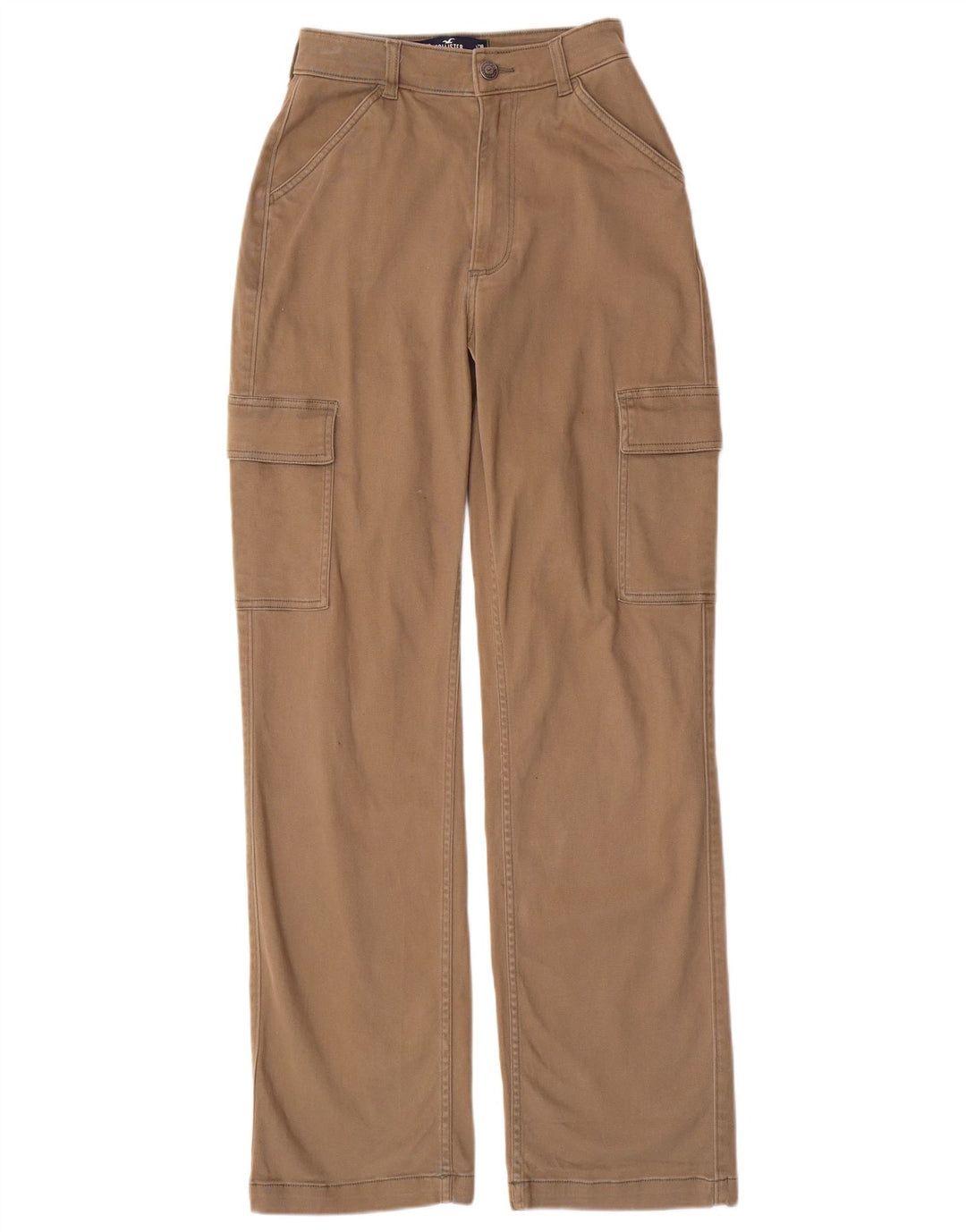 HOLLISTER Pantalon cargo taille haute pour femme US 00 2XS W23 L31 Beige