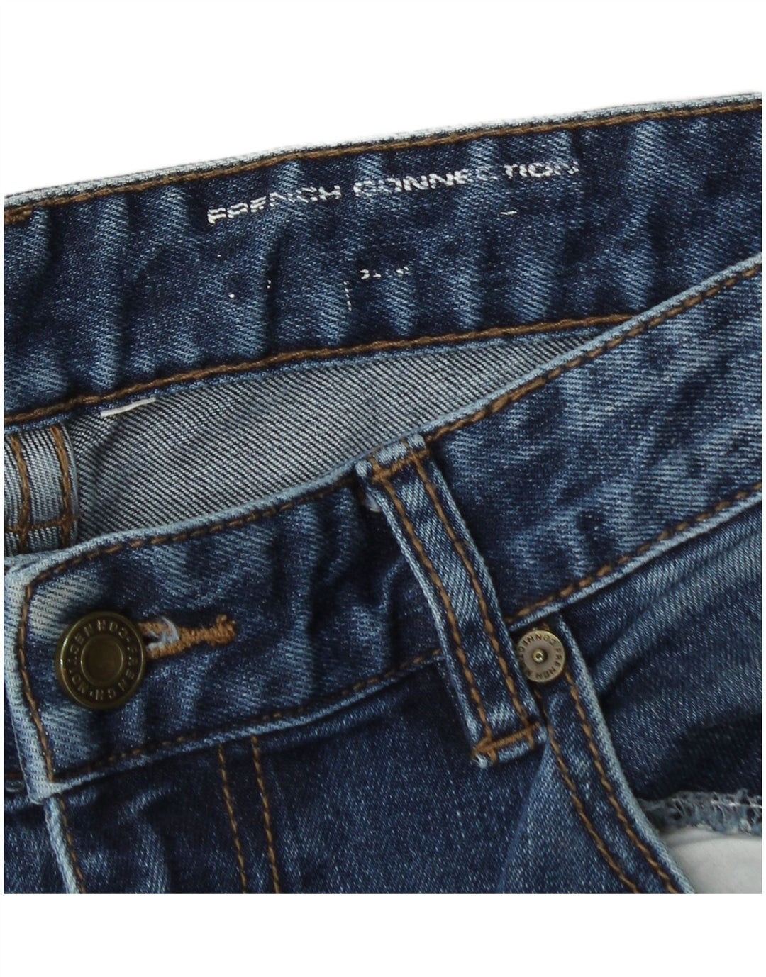 French Connection Jean Skinny Homme W34 L31 Bleu