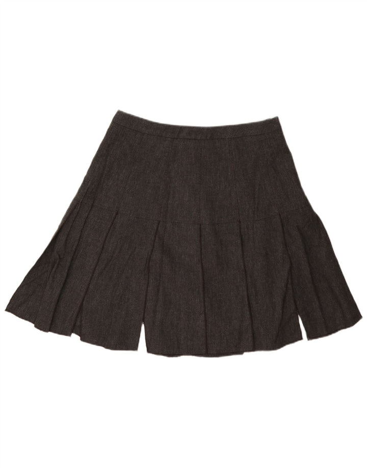 Roberto Cavalli Jupe trapèze plissée pour femme W28 Gris moyen