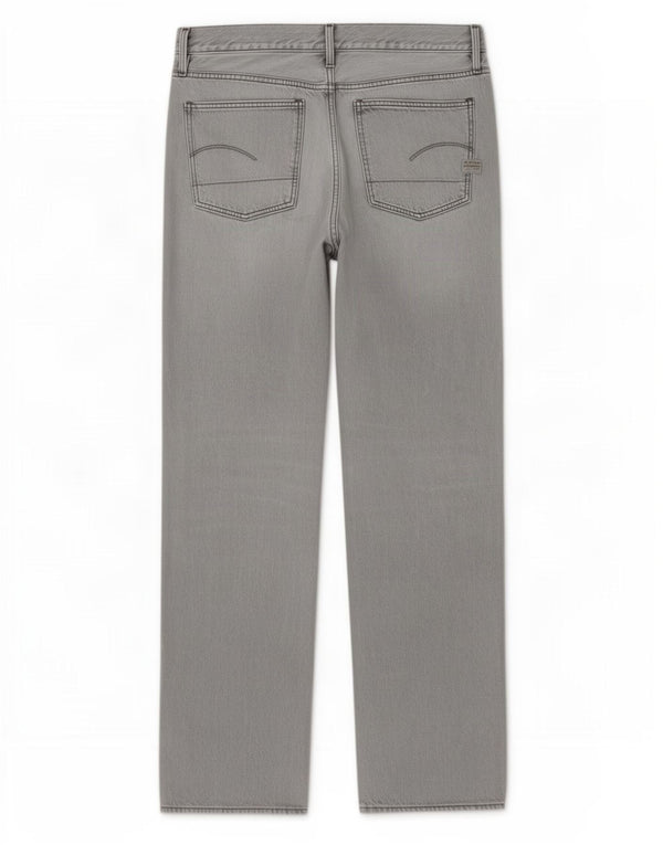 G-Star Jean droit coupe décontractée pour homme W33 L34 Gris Coton